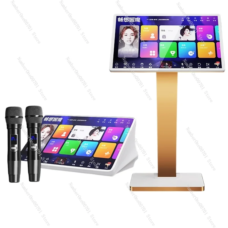 Karaoke Machine International Version Hong Kong, Taiwan, and China Touch Screen Home KTV Karaoke Singing Station
