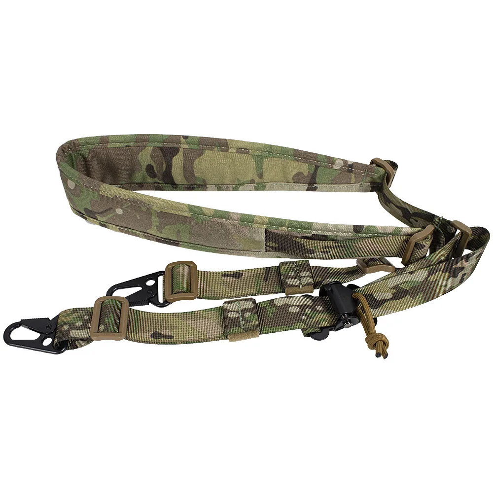 Multifunktionaler amerikanischer taktischer Doppelpunkt-Waffenseilgurt, Schultergurt, Nylonmaterial