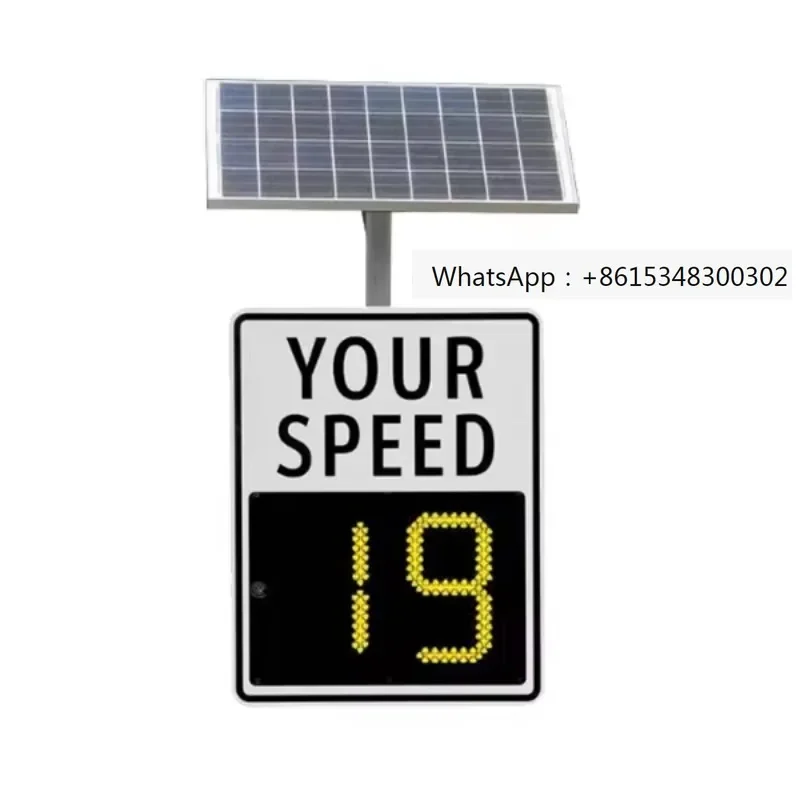 

Custom digital rader speed detector signs solar powered radar speed limit sign led speed radar signs