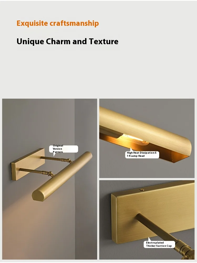 

Bathroom mirror headlights, simple and personalized bathroom specific mirror headlights, light luxury vanity decorative wall lig