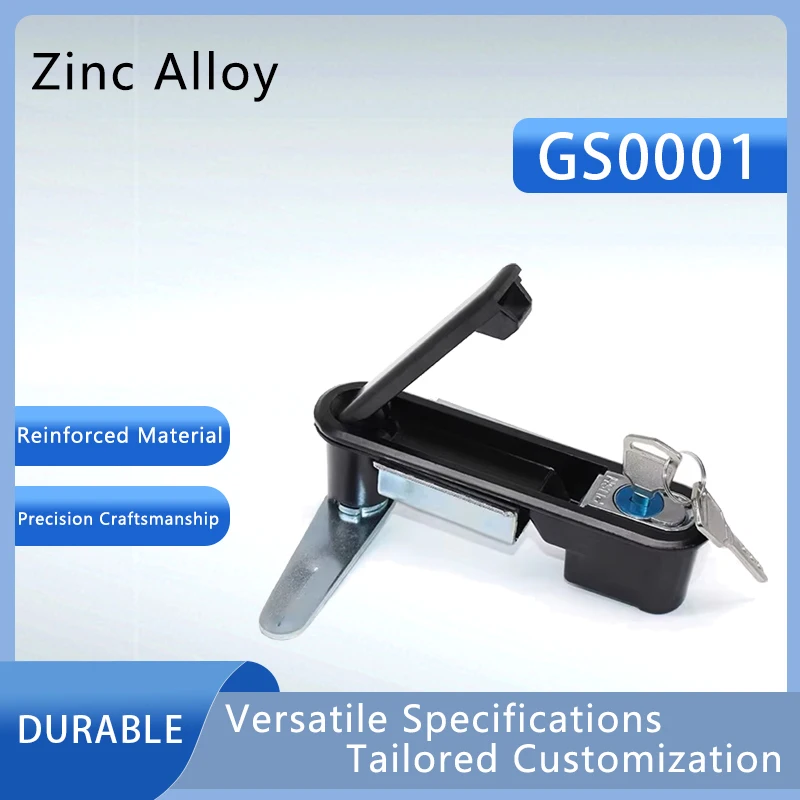 

Zinc Alloy Distribution Cabinet Electric Box Lock Switch Cabinet Door Lock Flat Lock Universal Type
