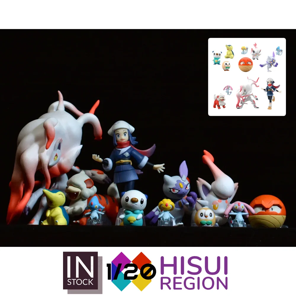 

[In Stock][BanDai]1/20 PVC Scale World [PVC][Hisui Region] – Akari Set1