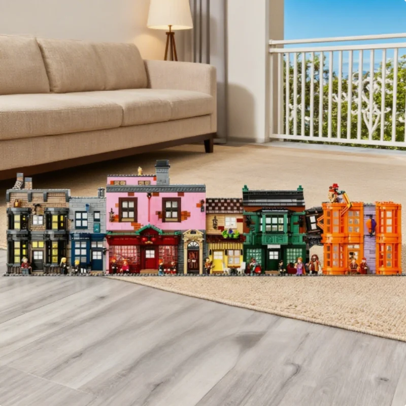 5544 قطعة لعبة الفيلم هاري ويزاردج محلات العالم دياجون زقاق 75978 اللبنات لعبة مجسمة هدايا عيد الميلاد وأعياد الميلاد