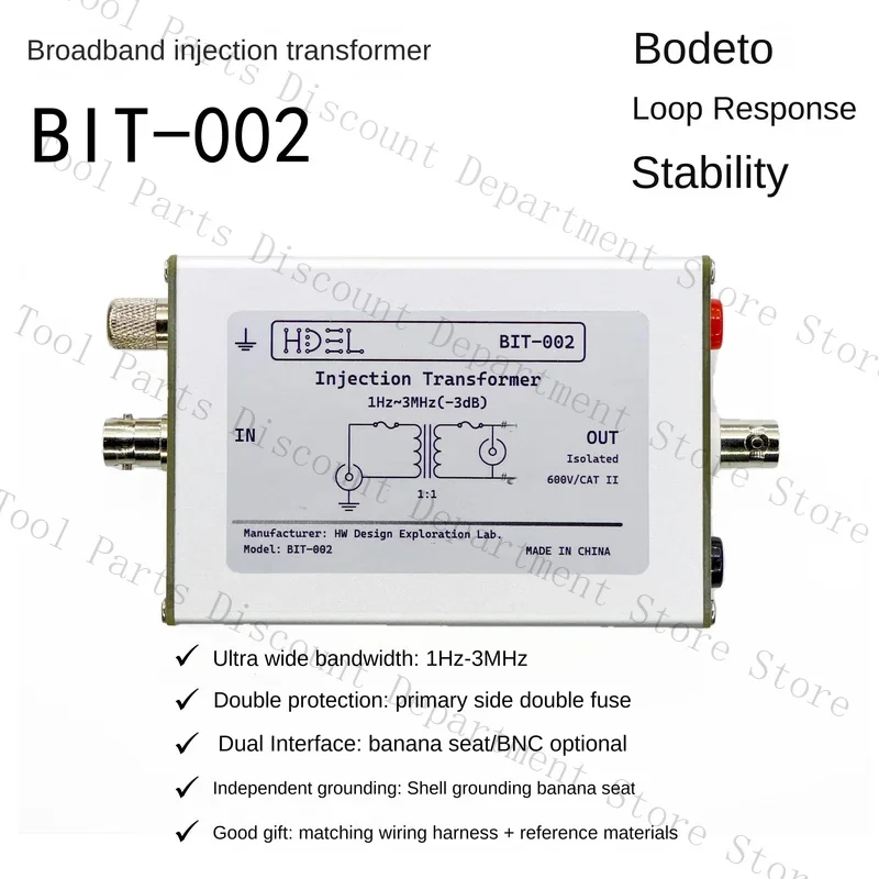 

Isolated Injection Frequency Response Power Loop Analysis BIT-002 Replaces J2100A