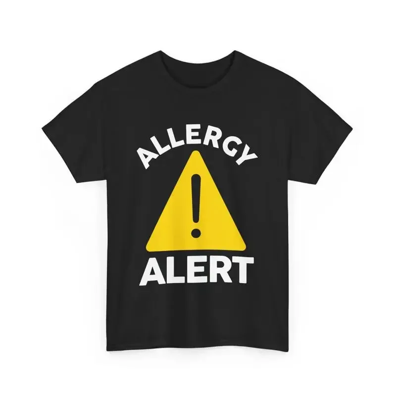 Allergic Rhinitis T Shirt Allergies Sarcastic Humor Allergy Alert