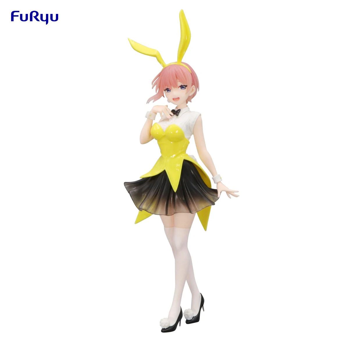 متوفر في المخزون شخصية FuRyu الأصلية المطلية مسبقًا ثلاثية-Try-iT Eiga Gotoubun No Hanayome Ichika Nino Miku Yotsubaitsuki Color Bunny Ver.