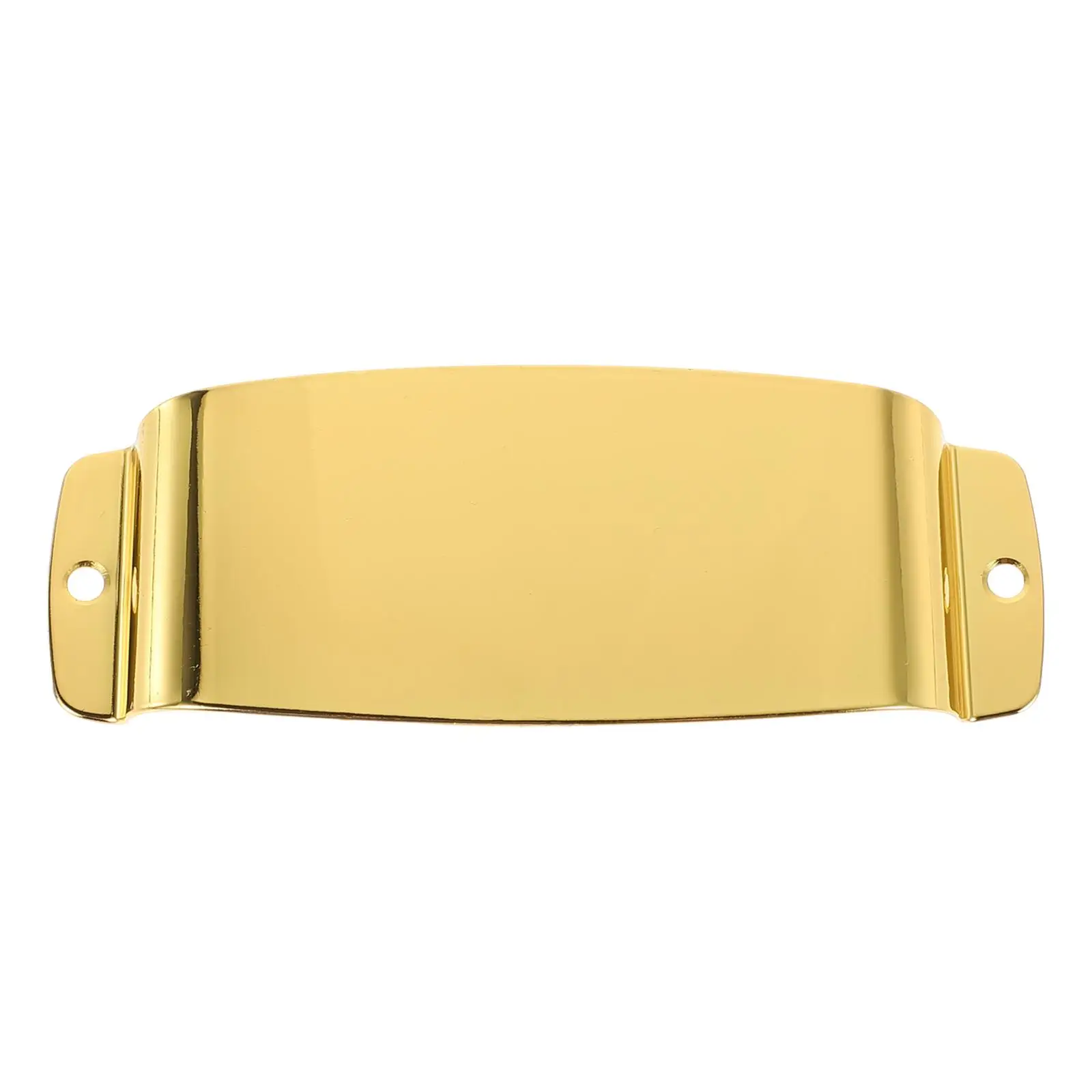 Bass Protection Cover Zinc Alloy Durable Protective Products Guitar Bridge Golden Storage Pickup Cover Bass