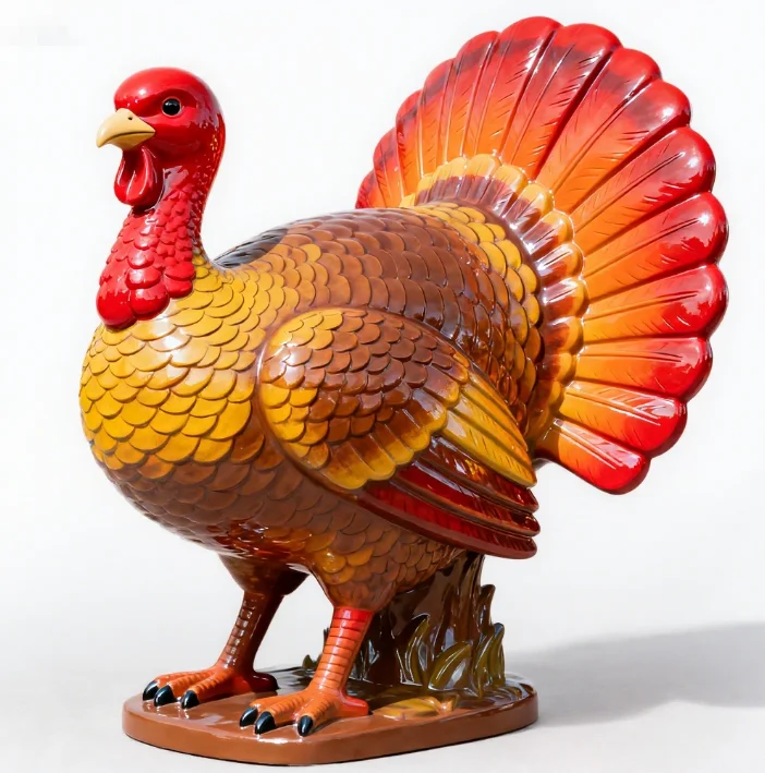 Fiberglass Holiday Decoration Thanksgiving Sculpture