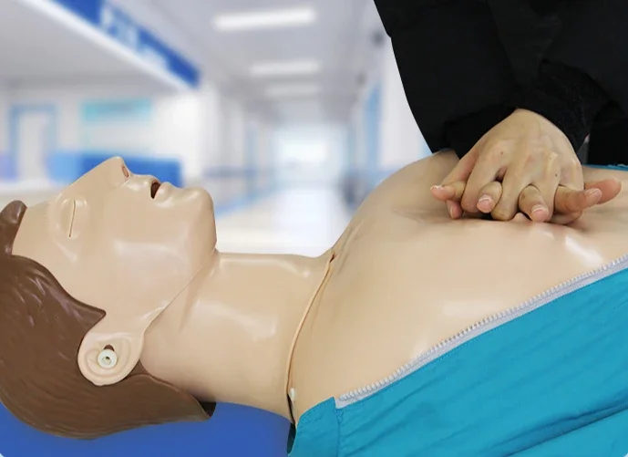 CPR Simulation Cardiopulmonary Resuscitation Defibrillation Training Teaching Model Training Wholesaleresuscitation Simulator