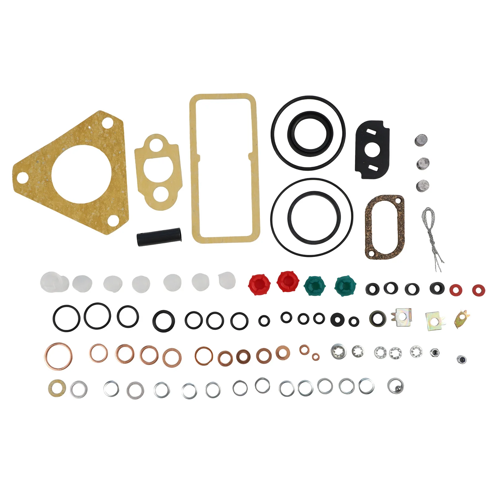 7135-110 CAV Injection Pump Repair Gasket Kit for Ford For Massey For Ferguson Tractor Models with Keyed and 3 Bolt Drive Shafts