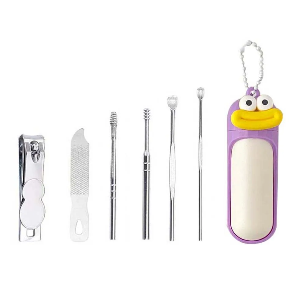 

Manicure Tool Cute Nail Clipper Chain Pendant Nail Cutting Pliers Mini Nail File Nail Care Stainless Steel Cartoon Nail Sanding