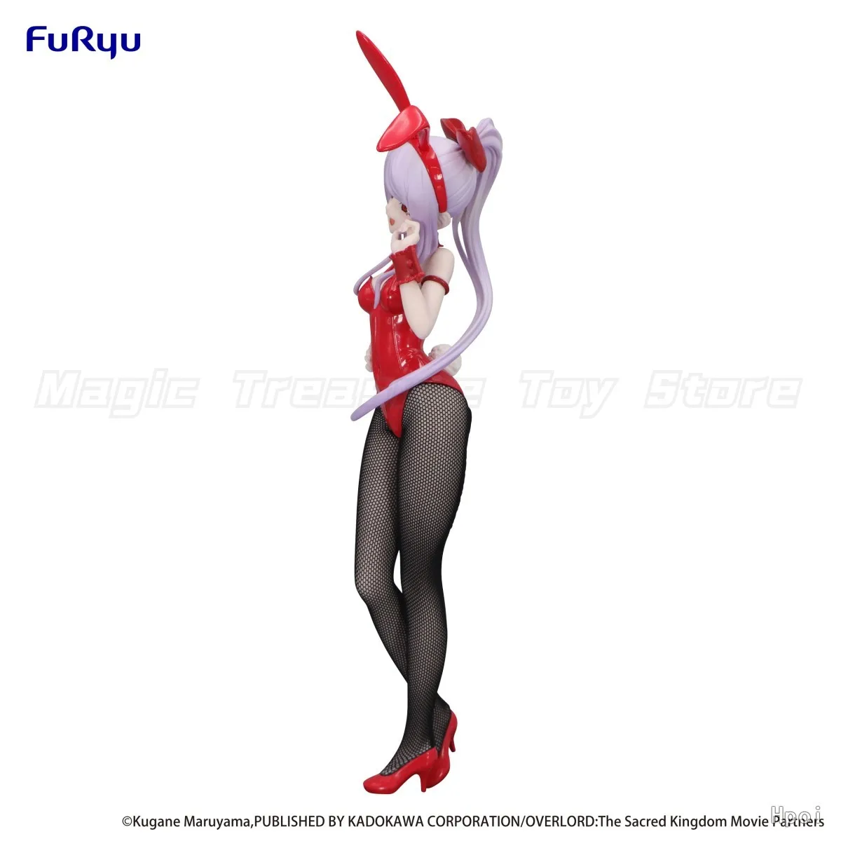【En stock】figura Original de los conejitos FuRyu BiCute Shalltear Bloodfallen, figura de animación de belleza, adornos, regalos