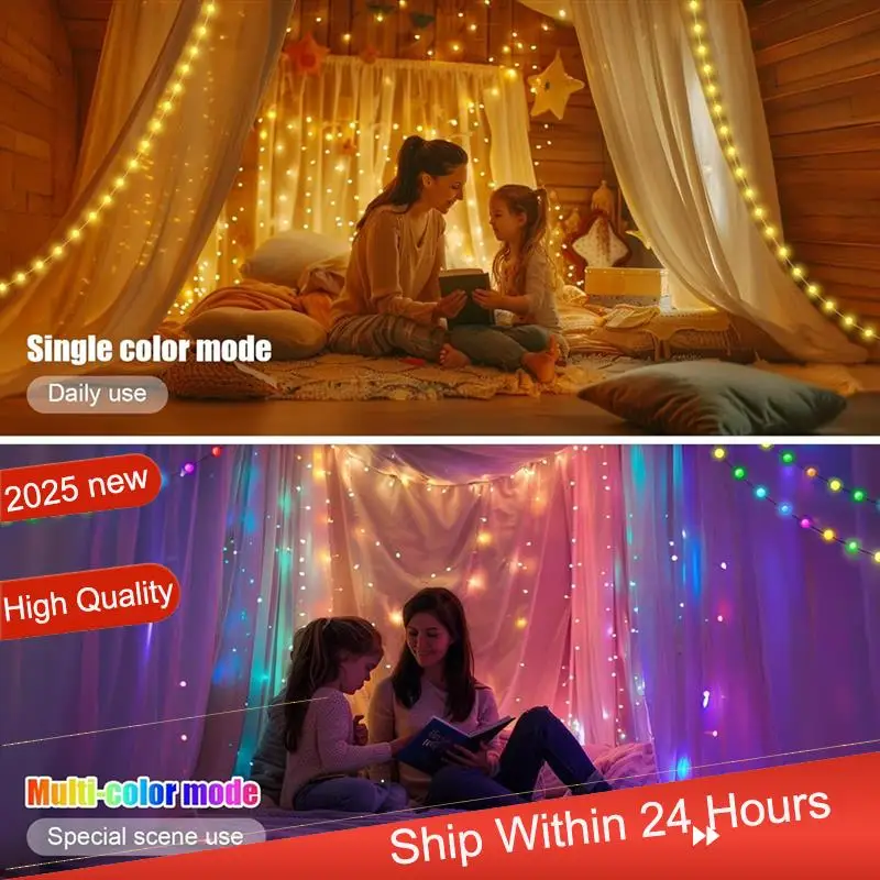 ~【A48T HOT】Music LED Controller Colorful Leather Light String Controller 24 Keys Versatile & Efficient