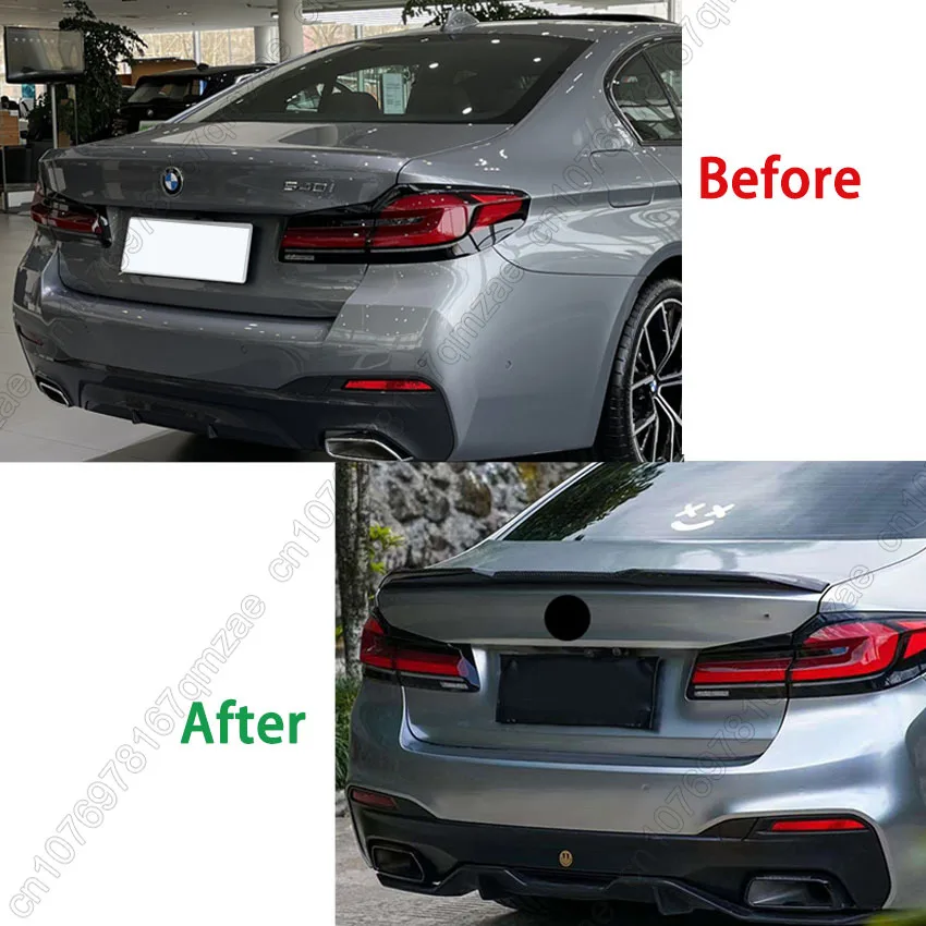 For BMW 5 Series G30 G38 F90 M5 530i 530d 540i M550i M550d 2017-2023 Pro Style Performance Rear Spoiler Trunk Tail Wing Bodykits