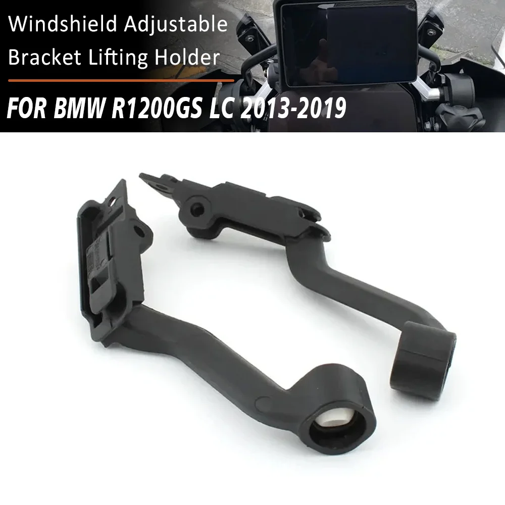 

Windshield Windscreen Reinforcement Adjustable Bracket Lifting Holder For BMW R1200GS LC R1200 GS Adventure ADV LC 2014-2019