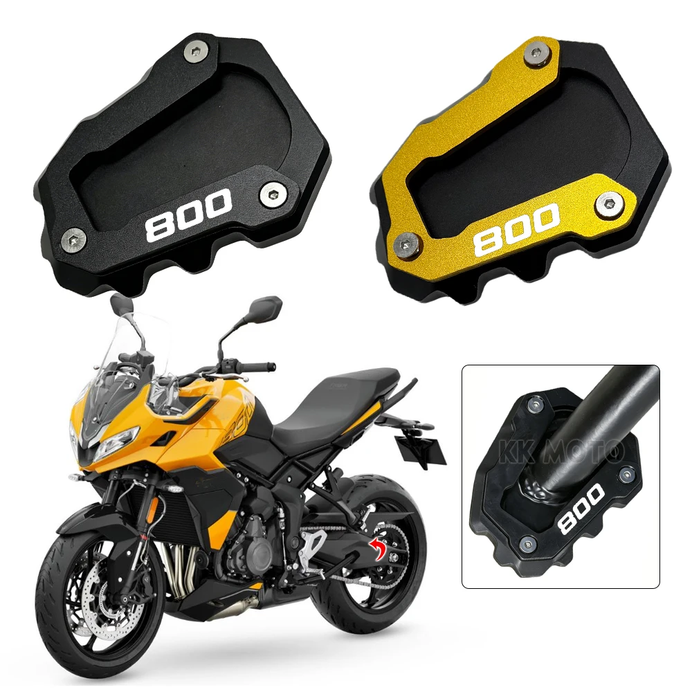 Motorcycles Accessories For Tiger800 Sport Tiger Sport 800 2025-2026 Foot Side Stand Enlarger Plate Pad Kickstand Extension