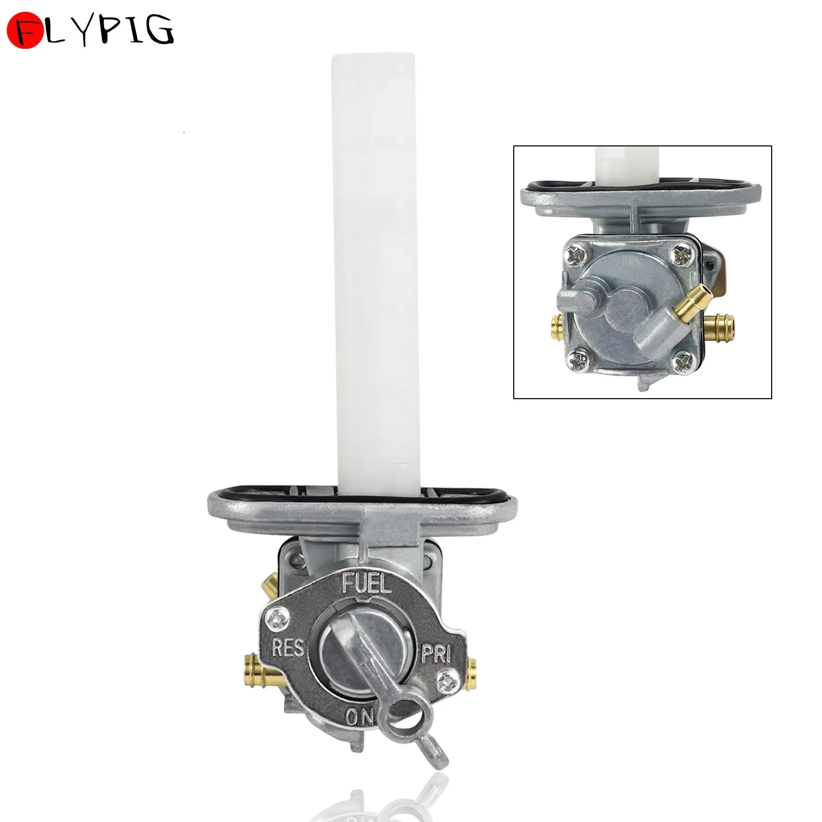 Fuel Valve Petcock Gas Tank Switch Pump Petrol Tap 44mm for 1989-2006 Suzuki Katana 600 750 GSX600F GSX750F GSX600