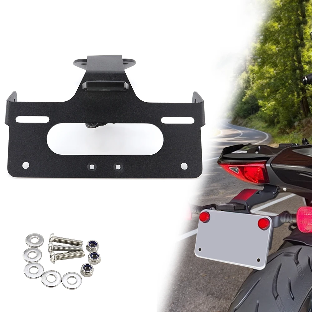 

Motorcycle For Triumph Tiger 660 Sport Tiger Sport 800 Rear License Plate Holder Bracket with Light Tail Tidy Fender Eliminator