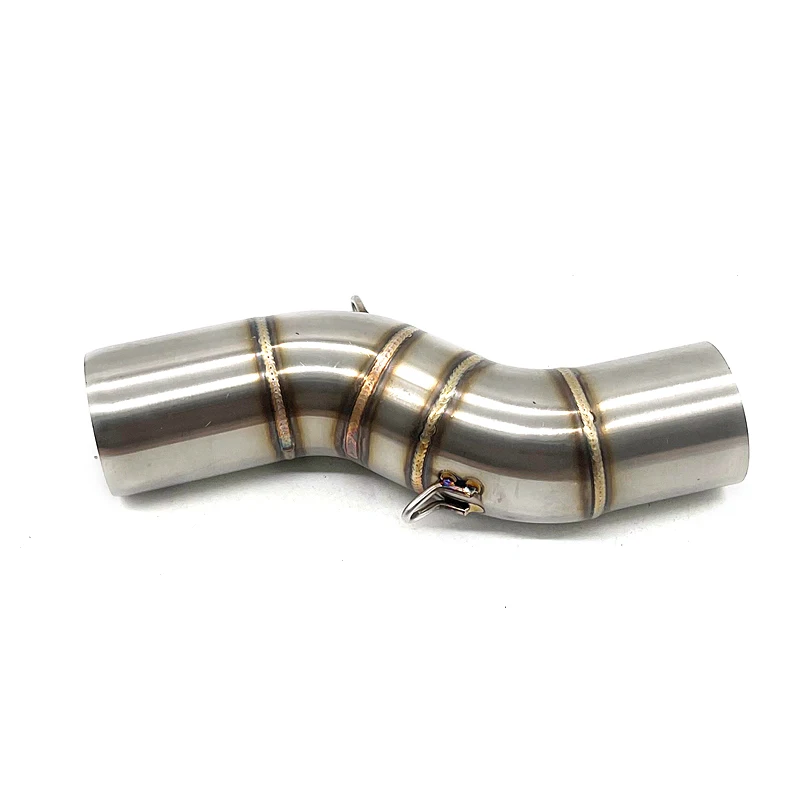 For Benelli TRK502X TRK 502xMotorcycle exhaust middle section slip-on middle link pipe connect 51mm exhaust muffler