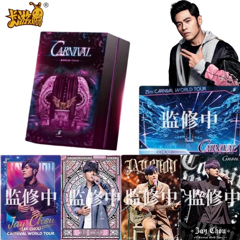 

KAYOU New ETERSOURCE Jay Chou Carnival Concert Carnival Series Коллекционные карты Подлинные праздничные подарки