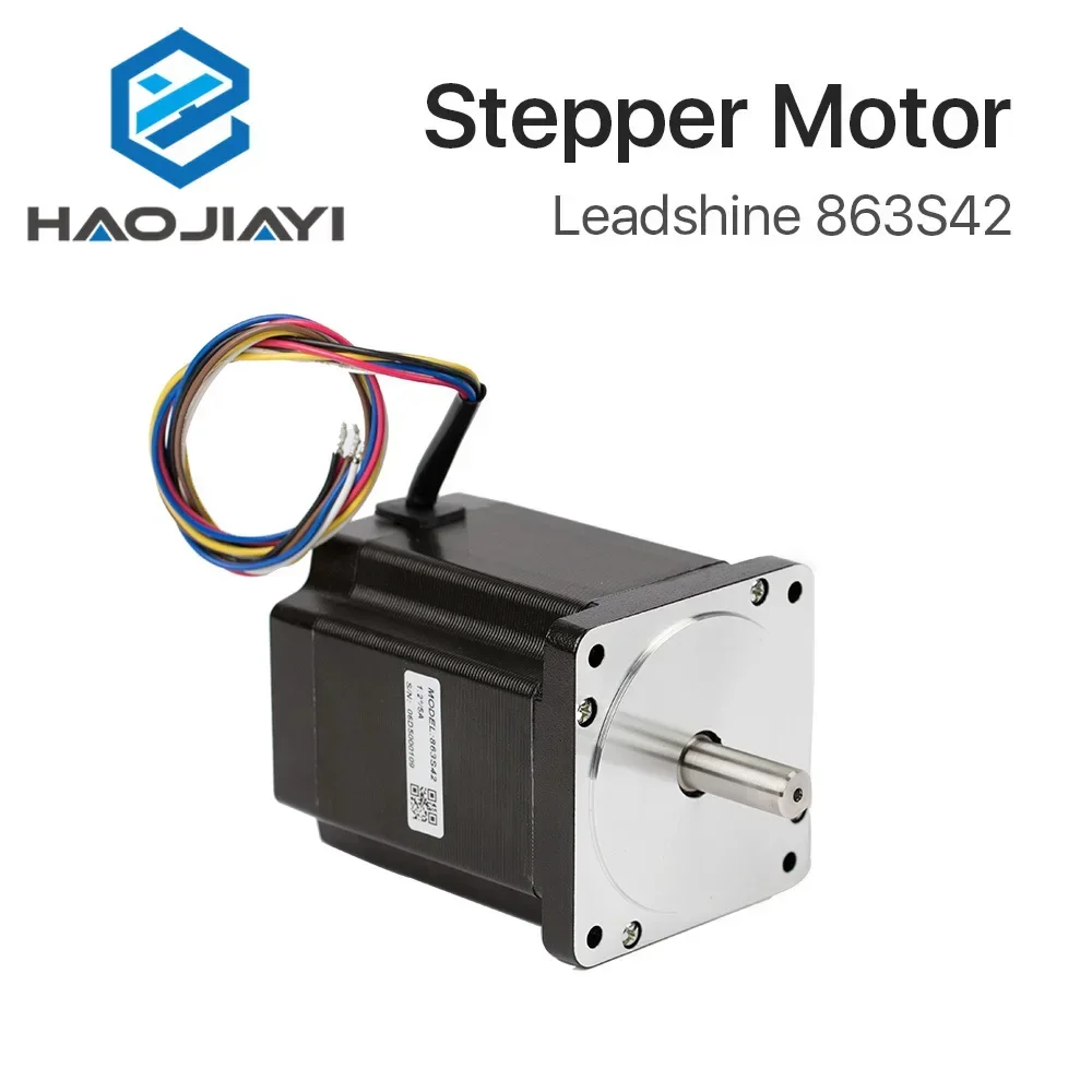 Leadshine 3 Phase Stepper Motor 863S42 for NEMA34 4.3A Length 103mm Shaft 12mm