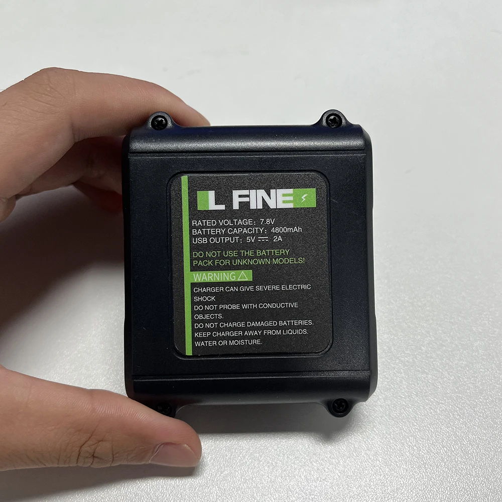 Lfine-bateria de Lítio para Nível Laser Bateria Original 18650 4800 Mah