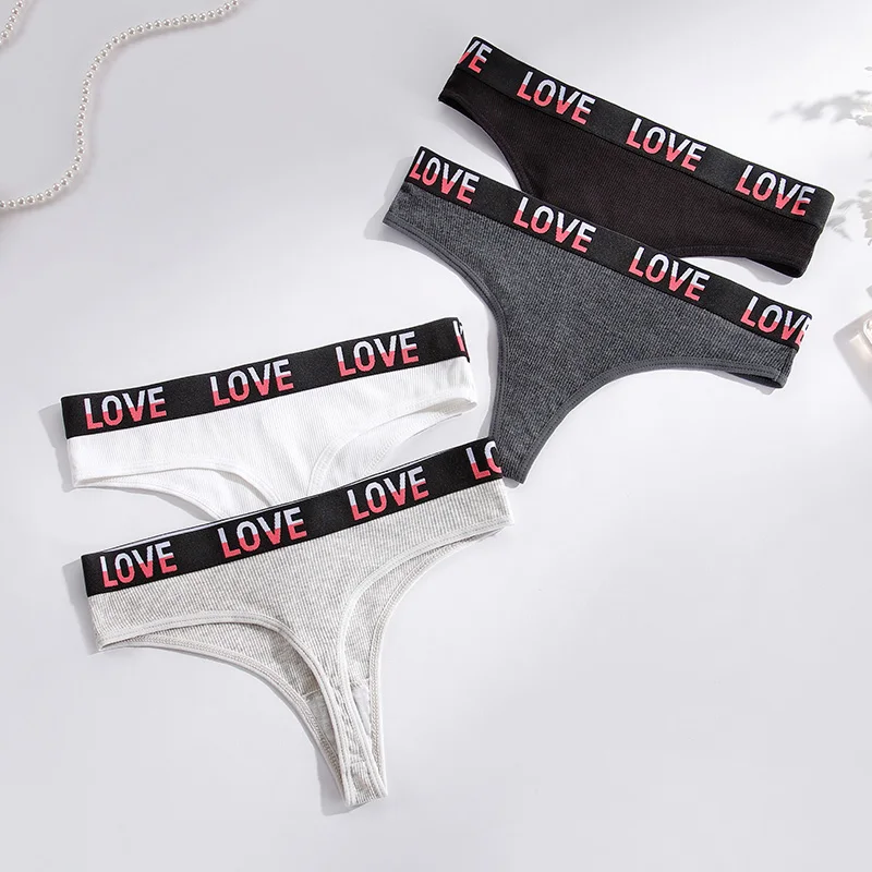BANNIROU 1Pcs Underwear For Woman Soft Panties Breathable Briefs Cotton Low-Rise Print Intimate Female Lingerie Free Shippi