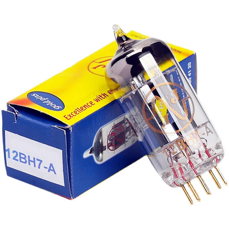 HIFI Audio JJ 12BH7-A 12BH7A Vacuum Tube Replace 12AU7 E80CC Electronic Tube Amplifier Kit DIY Genuine Factory Matched Quad