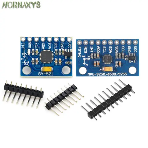 MPU6050 GY-521 Accelerometer 10/1pcs GY-521 MPU-6050 MPU6050 Module 3 Axis Analog Gyro Sensors+ 3 Axis Accelerometer Module MPU6500 6Axis GY-6500