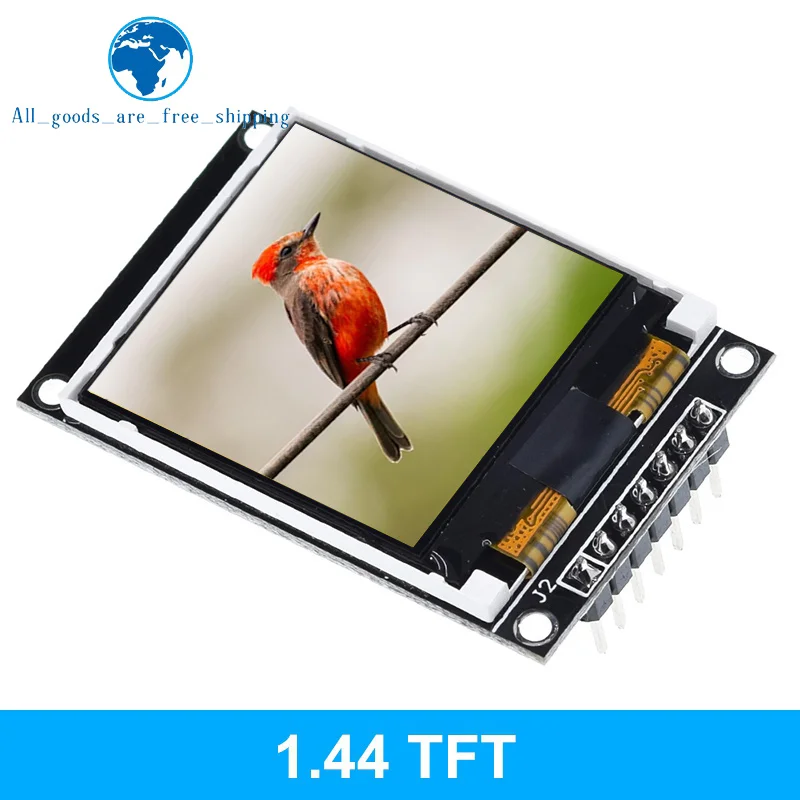 TZT 1.44/1.77/2.0/2.4/2.8 Inch TFT Color Screen LCD Display Module Drive ST7735 ST7789 Interface SPI 128*128 240*320