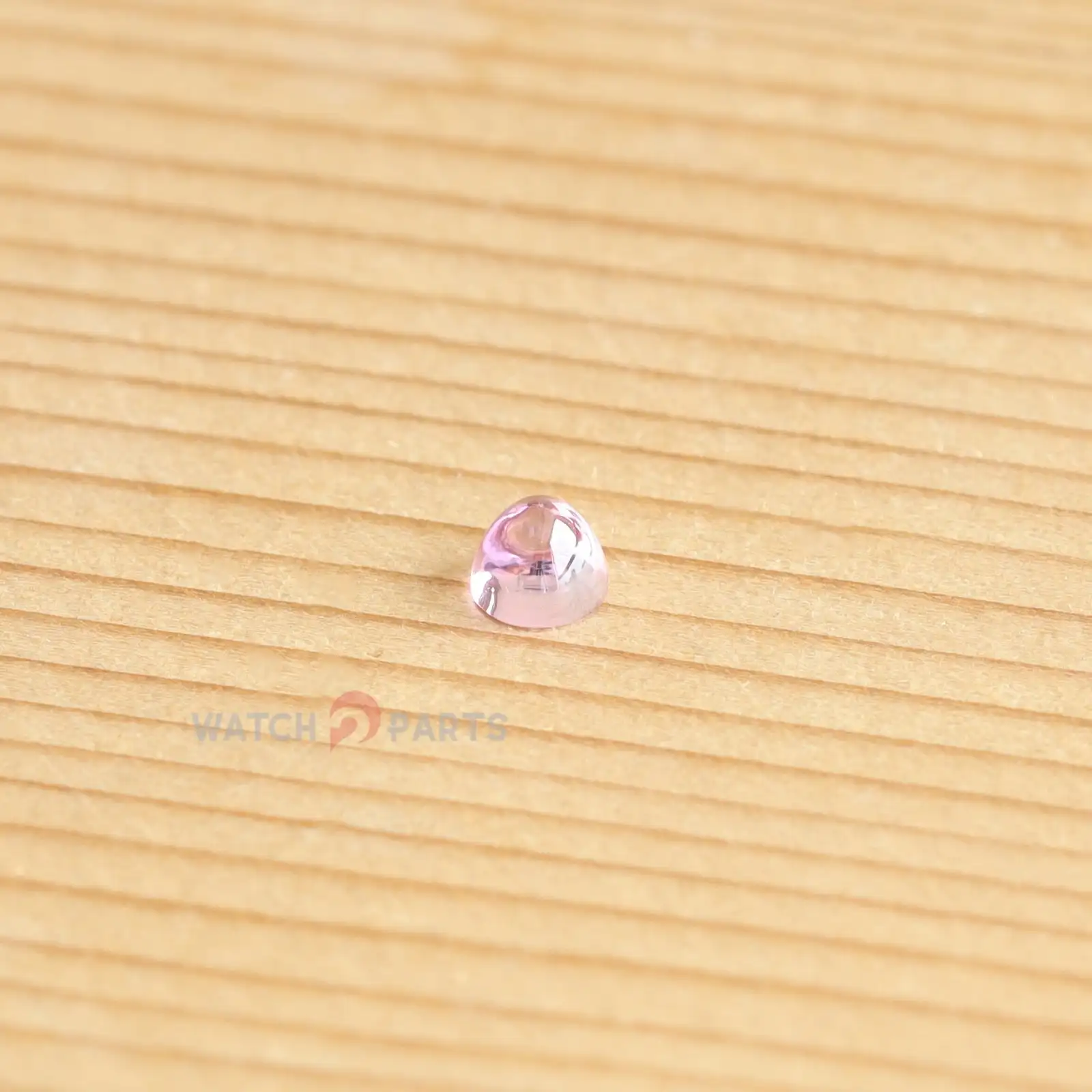 Watch Crown Pink Zircon for Cartier Pasha 2973 27mm Watch Parts
