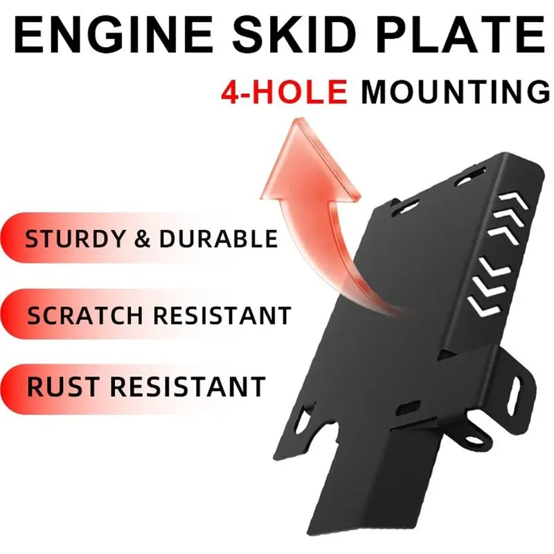 A98M For The Shengshi 368G Motorcycle-Engine Underbody Skid Plate-A Protective Accessory Designed For Enhanced Performance