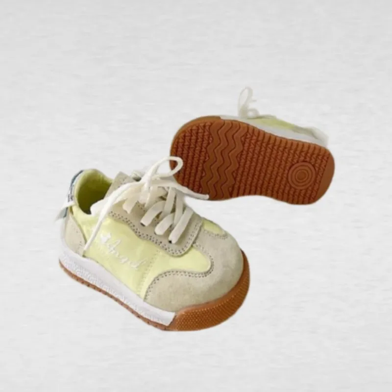Size 15-25 Baby Shoes Autumn Soft Sole Boys\' Toddler Shoes 0-1 Year Old Female Infant Casual Board Shoes Beige Yellow Blue