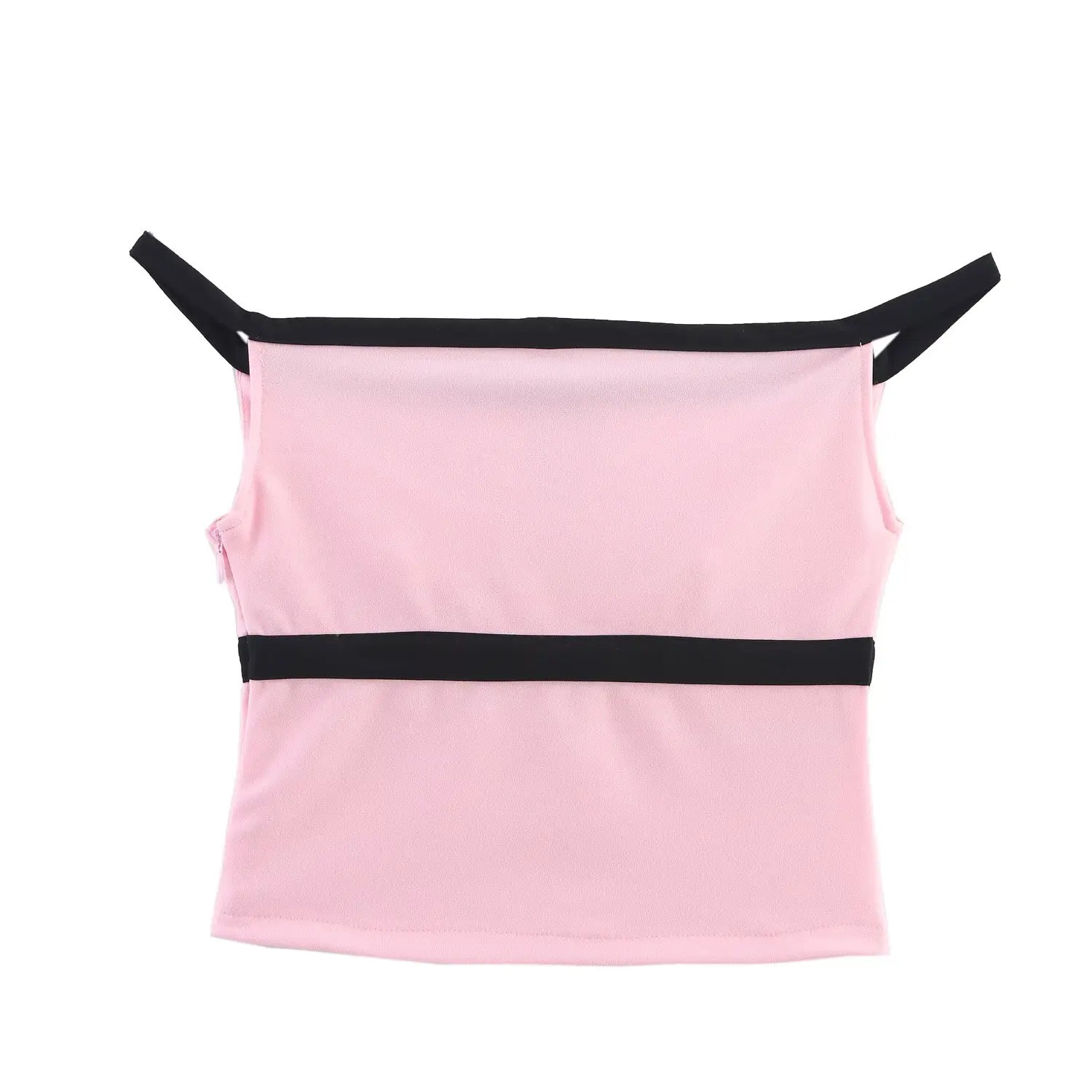 JNLEAOG Celana Rok Wanita Desain Fashion Musim Semi dengan Hiasan Simpul 364459 atau Set Dua Potong V-ne