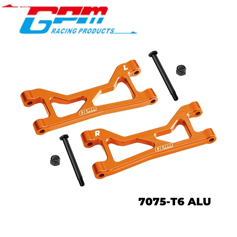 Bracci di sospensione superiori posteriori in lega GPM XRTM057 7075 per aggiornamento RC TRAXXAS MINI XRT VXL 3S