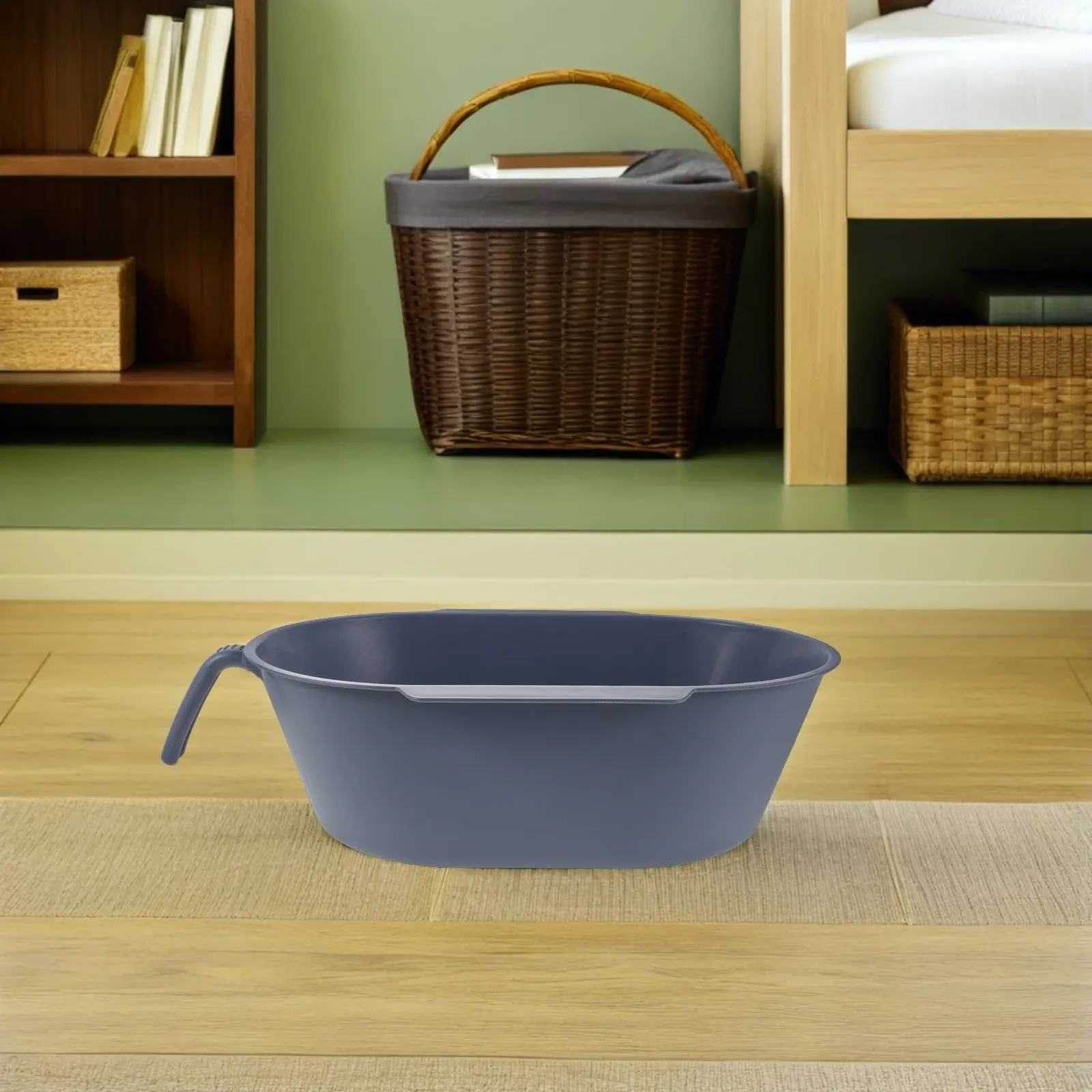 Portable Bedside Commode Bucket Elderly Commode Chair Pail Replacement Wheelchair Patient Toilet Bucket Senior Potty Pail