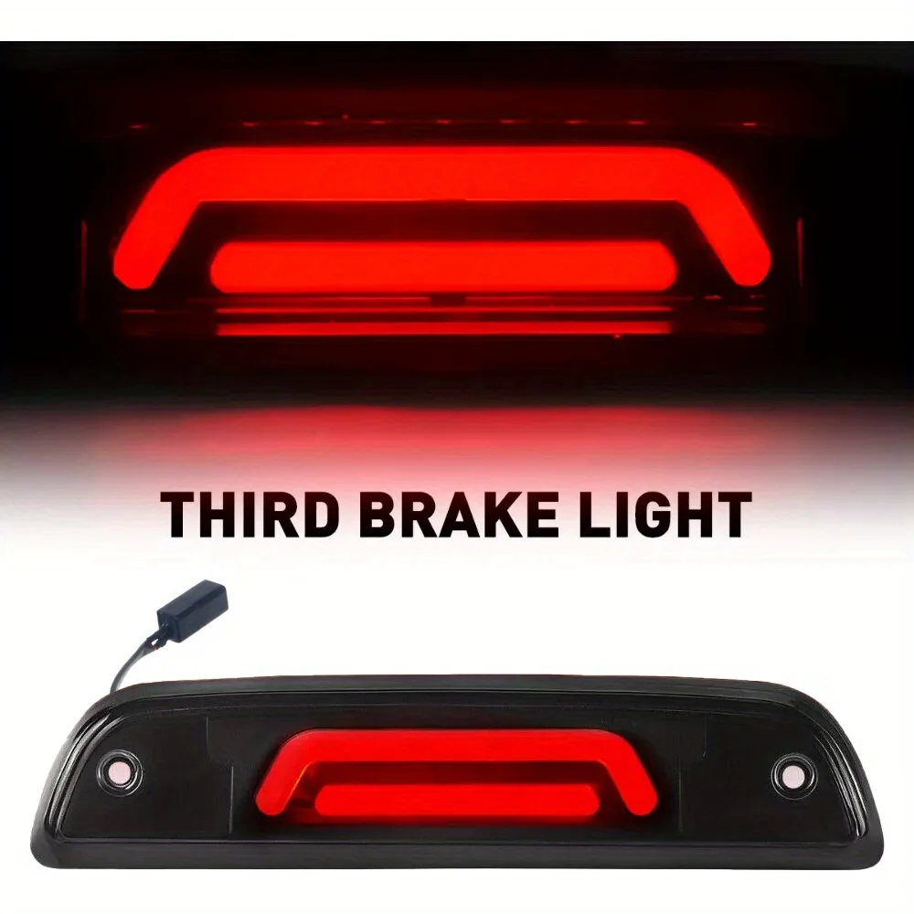 For Toyota Tacoma 1995 - 2017, Full LED 3rd Rear Brake Stop Tail Light with Smoked Lens