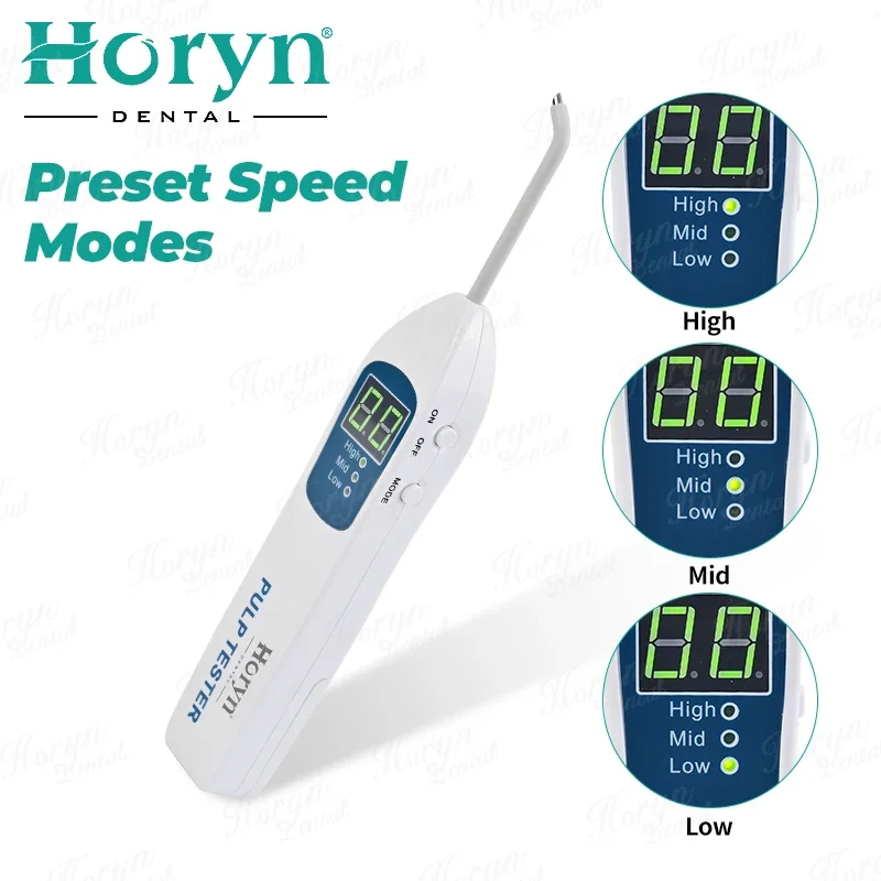 

New den tal Endodontic Vitality Pulp Tester Mode Высокосредне-низкоскоростной тестер состояния зубов Оральные зубы Нерв Denti Stry Equipment