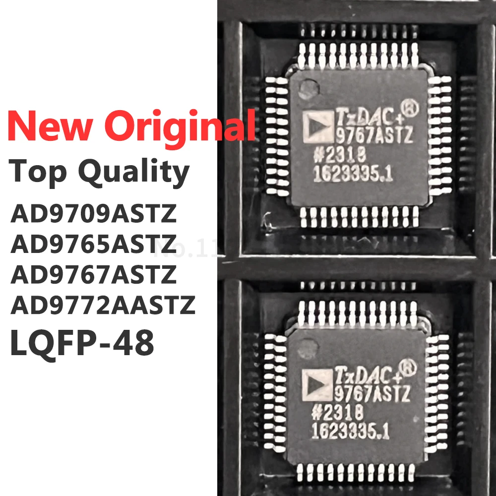 

(1 шт.) AD9709ASTZ AD9765ASTZ AD9767ASTZ AD9772AASTZ LQFP-48 Новый оригинальный