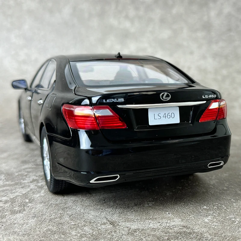 Norev-lexus ls460カーモデル、静的装飾、ホリデーギフト、友達への送信、1:18