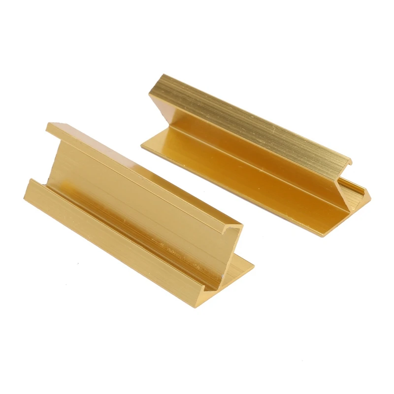 10X 19 gruppi metallo tono oro, numeri arabi insieme cartellini dei prezzi