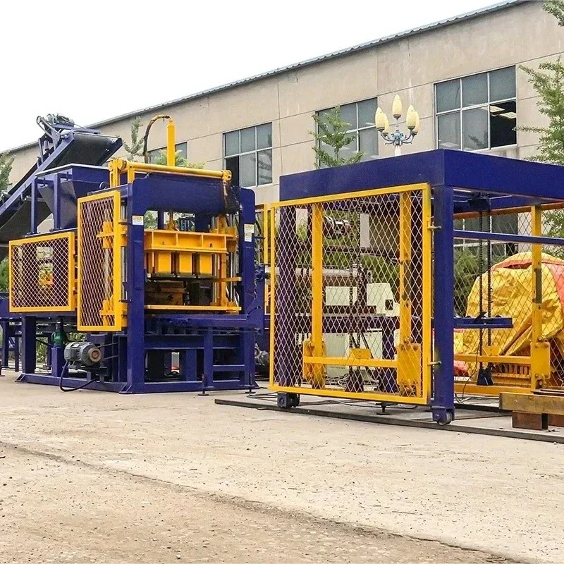 رائجة البيع QT6-15 آلة تشكيل الطوب قالب جديد الشركة المصنعة آلة تصنيع البلوك سعر فوب