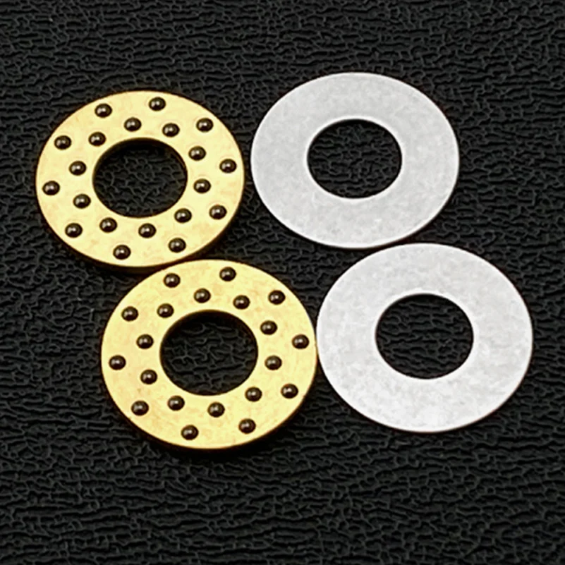 Outer Diameter 13.5MM CNC Ceramic Ball Brass Frame Made Folding Knife Replace Accessories Cage Bearings DIY Making Parts