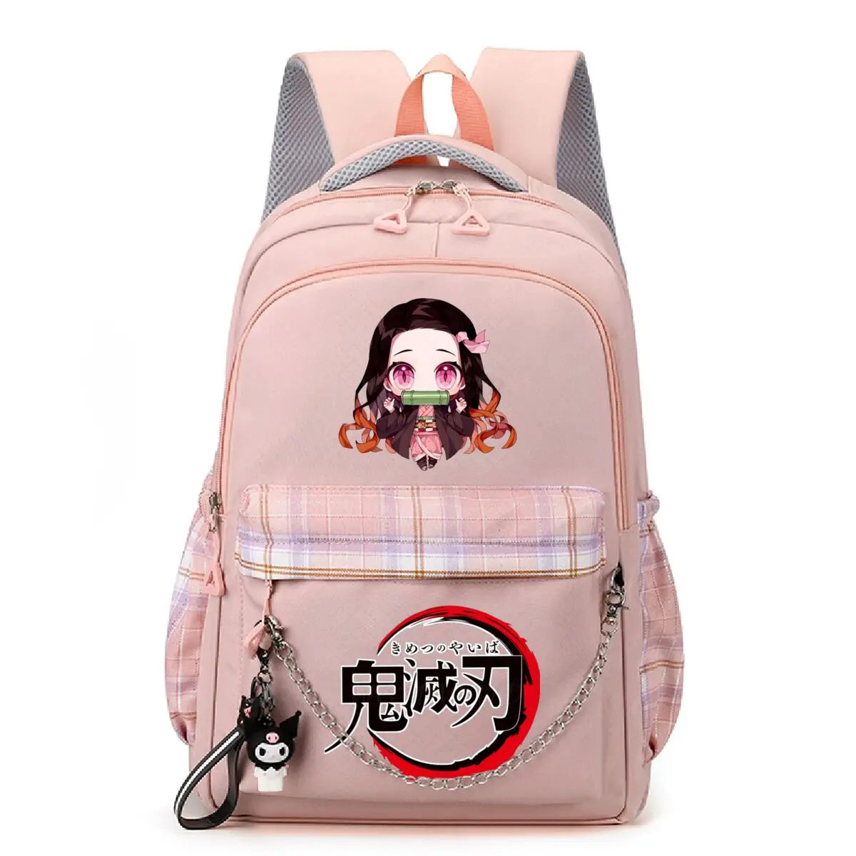 

Anime Kamado Nezuko Backpack for Girls Boys Student Teenager Children Rucksack Women Casual Schoolbags Anime Bags Gifts