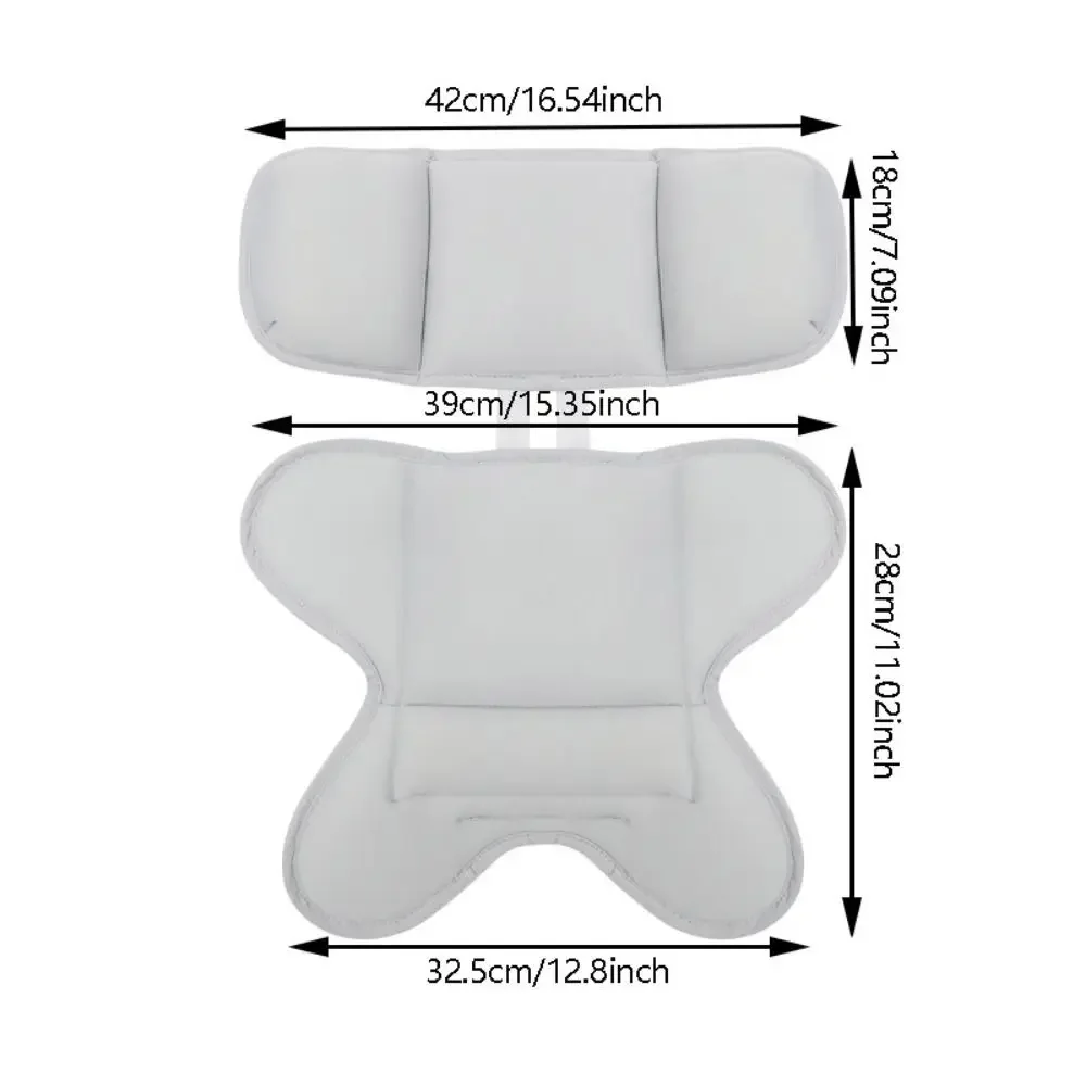 Breathable Mesh Newborn Carseat Insert Soft Material Impact Protection Baby Car Seat Cushion Warm Mattress Thickened Support 5