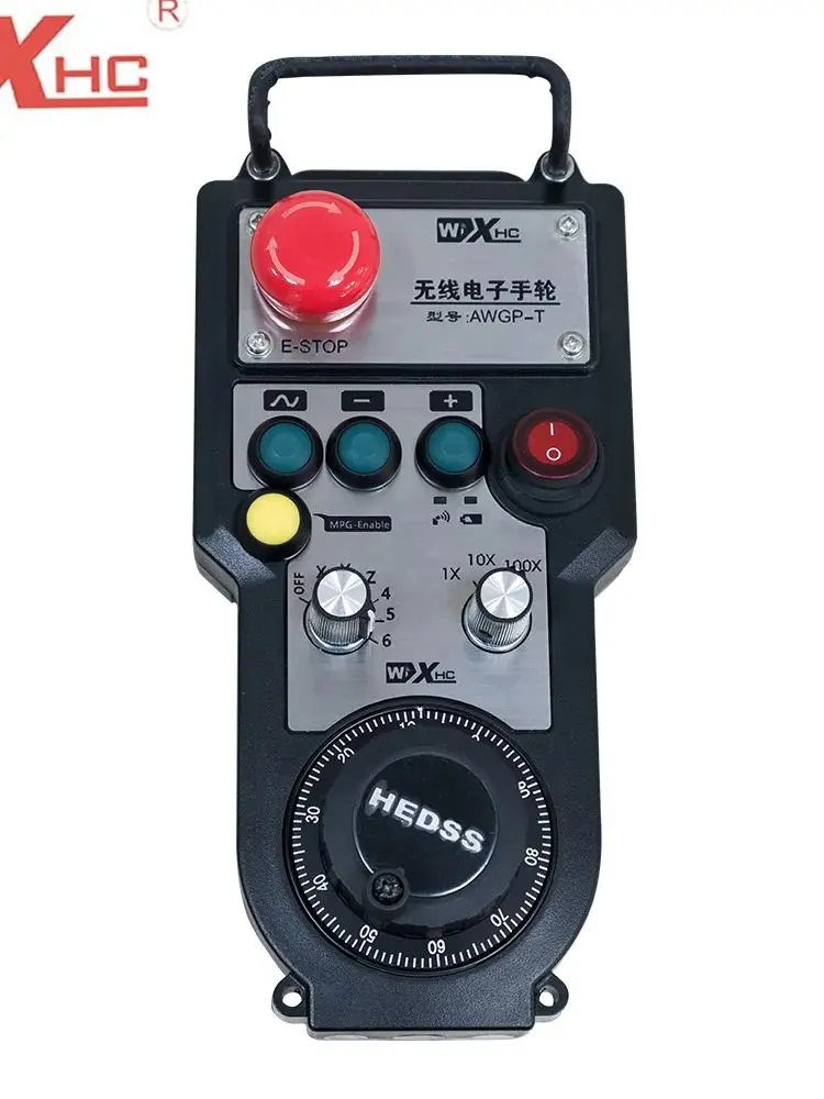 WiXHC ATWGP Manual Pulse Generator CNC Machine Tool MPG Pendant Remote Handwheel CNC Controller for Laser Cutting VMC Machining