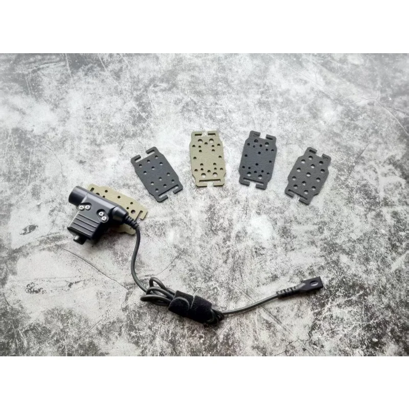 Tactical Vest Chest Hanging PTT Fixed Plate dual/u94/u94v2/v60/v20 Available(Excluding PTT)