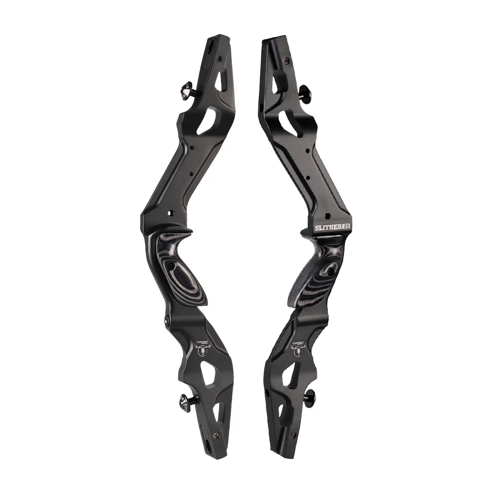 

ArcheryRecurve Bow Riser Slither 21", Auminun CNC Milling Riser, ILF Riser For Universal, Hunting Bow OEM/ODM