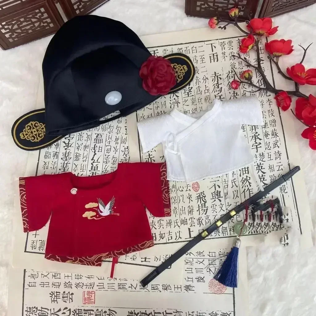 

labubuAntique clothes For 17cm doll Antique Hanfu Champion Lang Clothes outfit For labubu Ropa