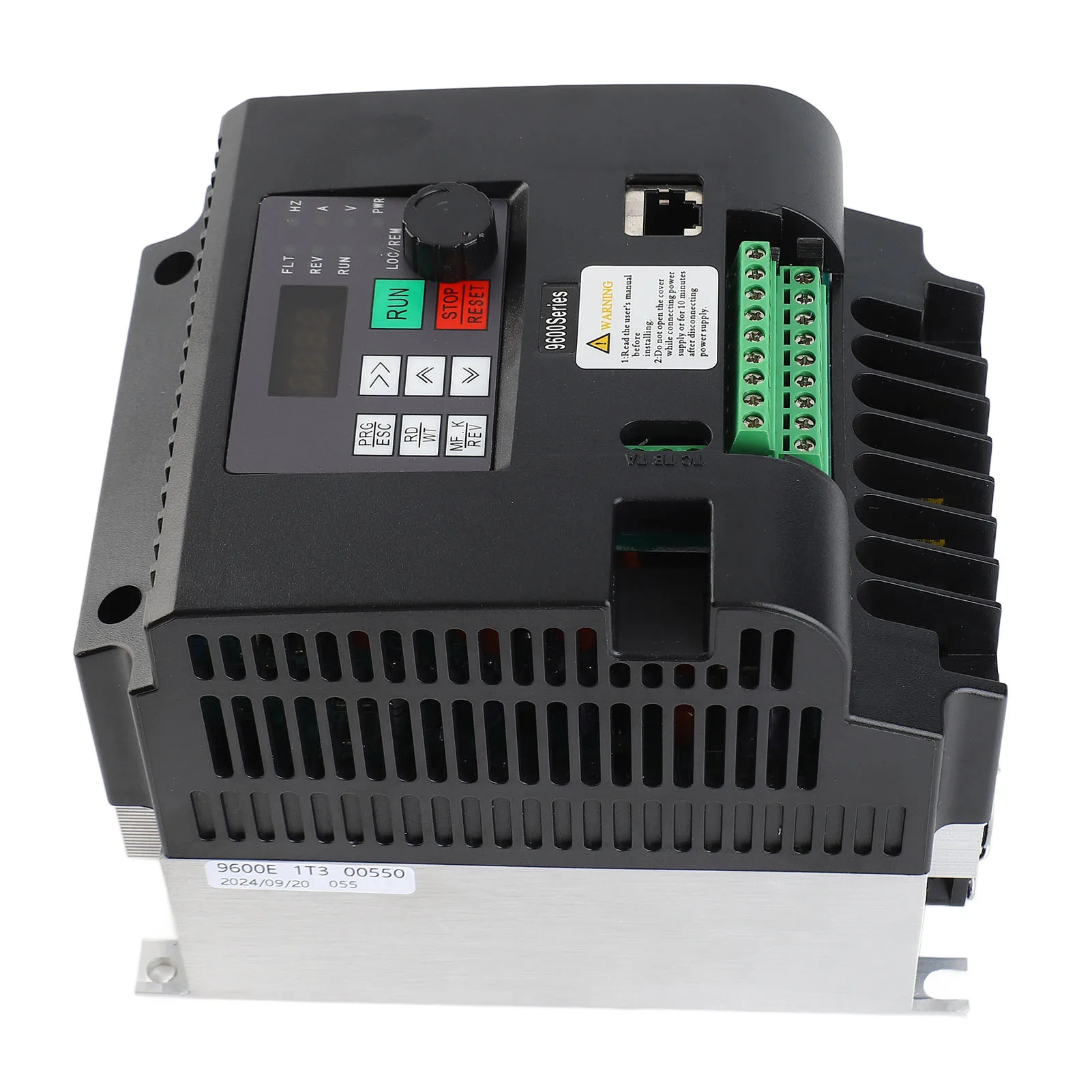 Frequency Inverter 5.5kw Inverter Frequency Drive Inverter ABS Motor Frequency Converter Single Phase 220V to 3 Phase 380V 5.5kw